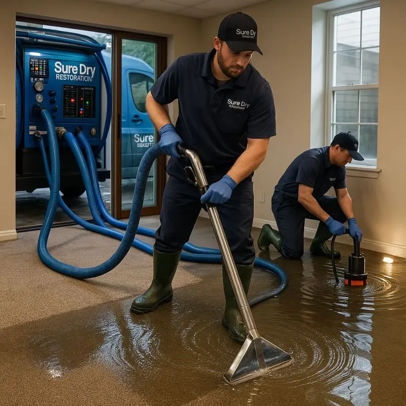 Water Extraction and Removal process in New Albany, OH